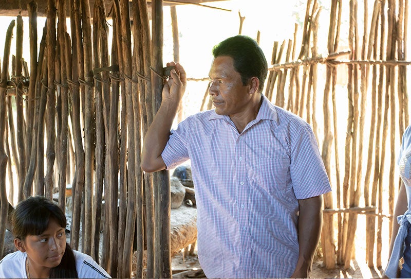 Zuleika's father, Fidel at home