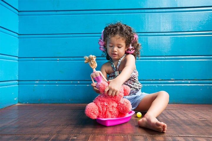 Maria with doll